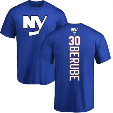 Men's Jean-Francois Berube New York Islanders Backer T-Shirt - Royal