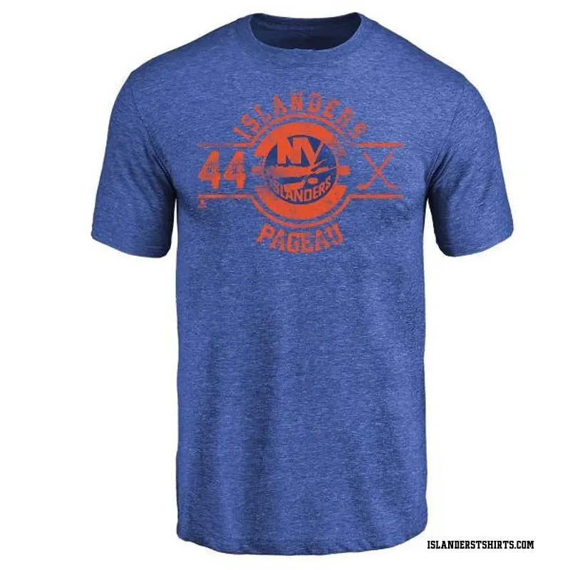 Men's Jean-Gabriel Pageau New York Islanders Insignia Tri-Blend T-Shirt - Royal