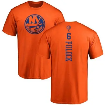 Men's Ryan Pulock New York Islanders One Color Backer T-Shirt - Orange