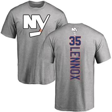Men's Tristan Lennox New York Islanders Backer T-Shirt - Ash