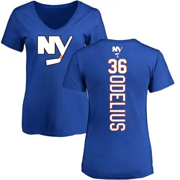 Women's Calle Odelius New York Islanders Backer T-Shirt - Royal