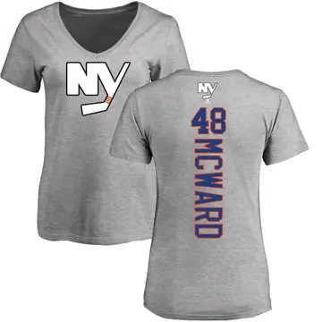 Women's Cole McWard New York Islanders Backer T-Shirt - Ash