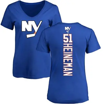 Women's Emil Heineman New York Islanders Backer T-Shirt - Royal