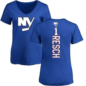 Women's Glenn Resch New York Islanders Backer T-Shirt - Royal