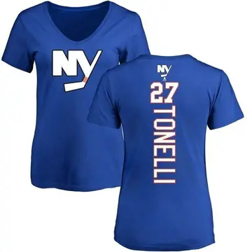 Women's John Tonelli New York Islanders Backer T-Shirt - Royal