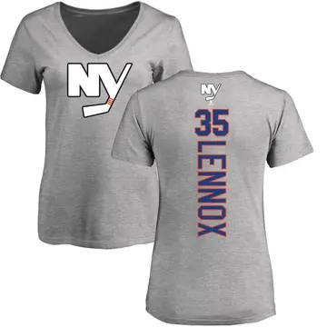 Women's Tristan Lennox New York Islanders Backer T-Shirt - Ash