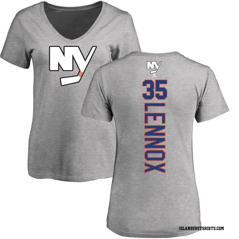 Women's Tristan Lennox New York Islanders Backer T-Shirt - Ash