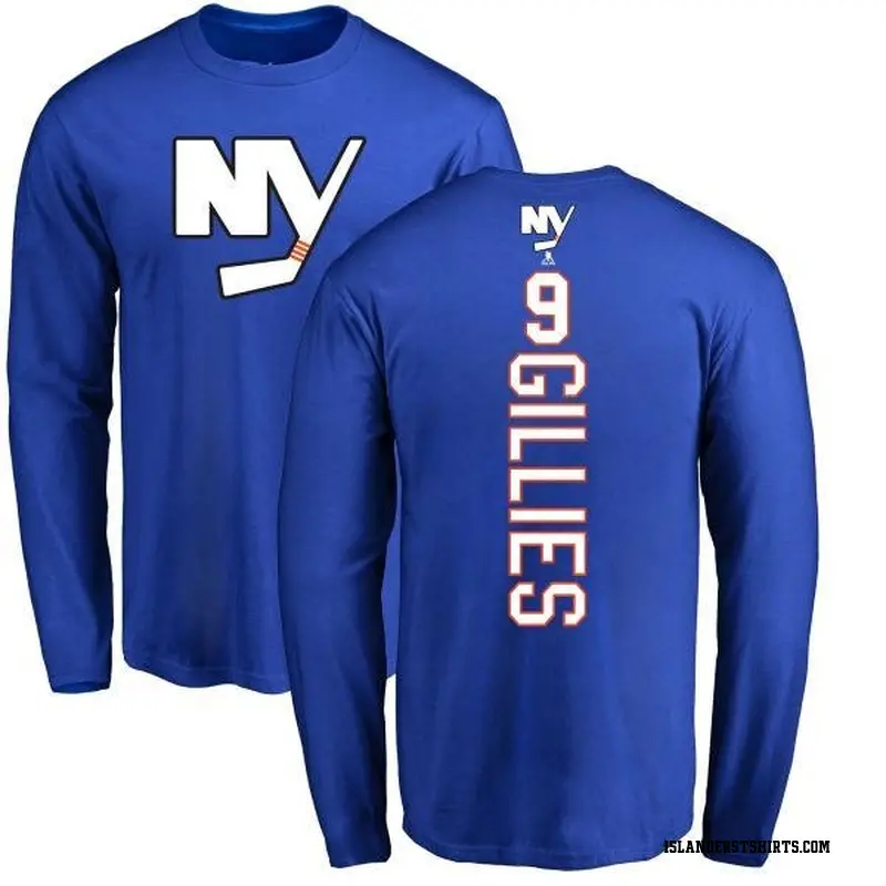 Youth Clark Gillies New York Islanders Backer Long Sleeve T-Shirt - Royal