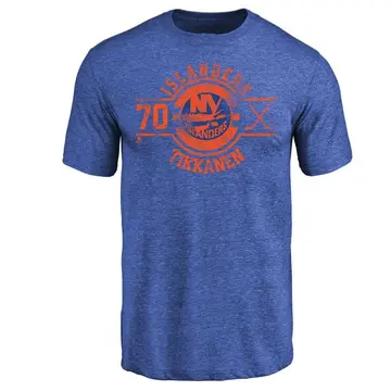 Youth Henrik Tikkanen New York Islanders Insignia Tri-Blend T-Shirt - Royal
