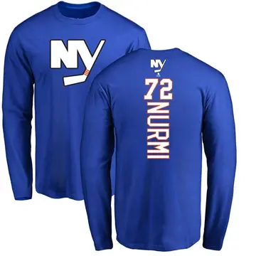 Youth Jesse Nurmi New York Islanders Backer Long Sleeve T-Shirt - Royal