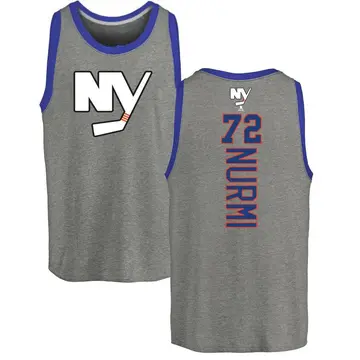 Youth Jesse Nurmi New York Islanders Backer Tri-Blend Tank Top - Ash