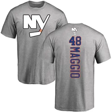 Youth Matthew Maggio New York Islanders Backer T-Shirt - Ash